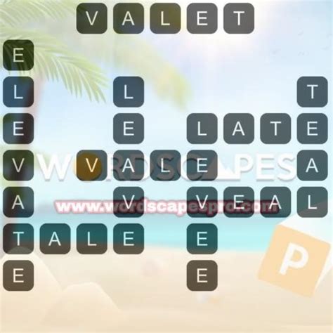 Wordscapes Level 1328, Lake 16 .